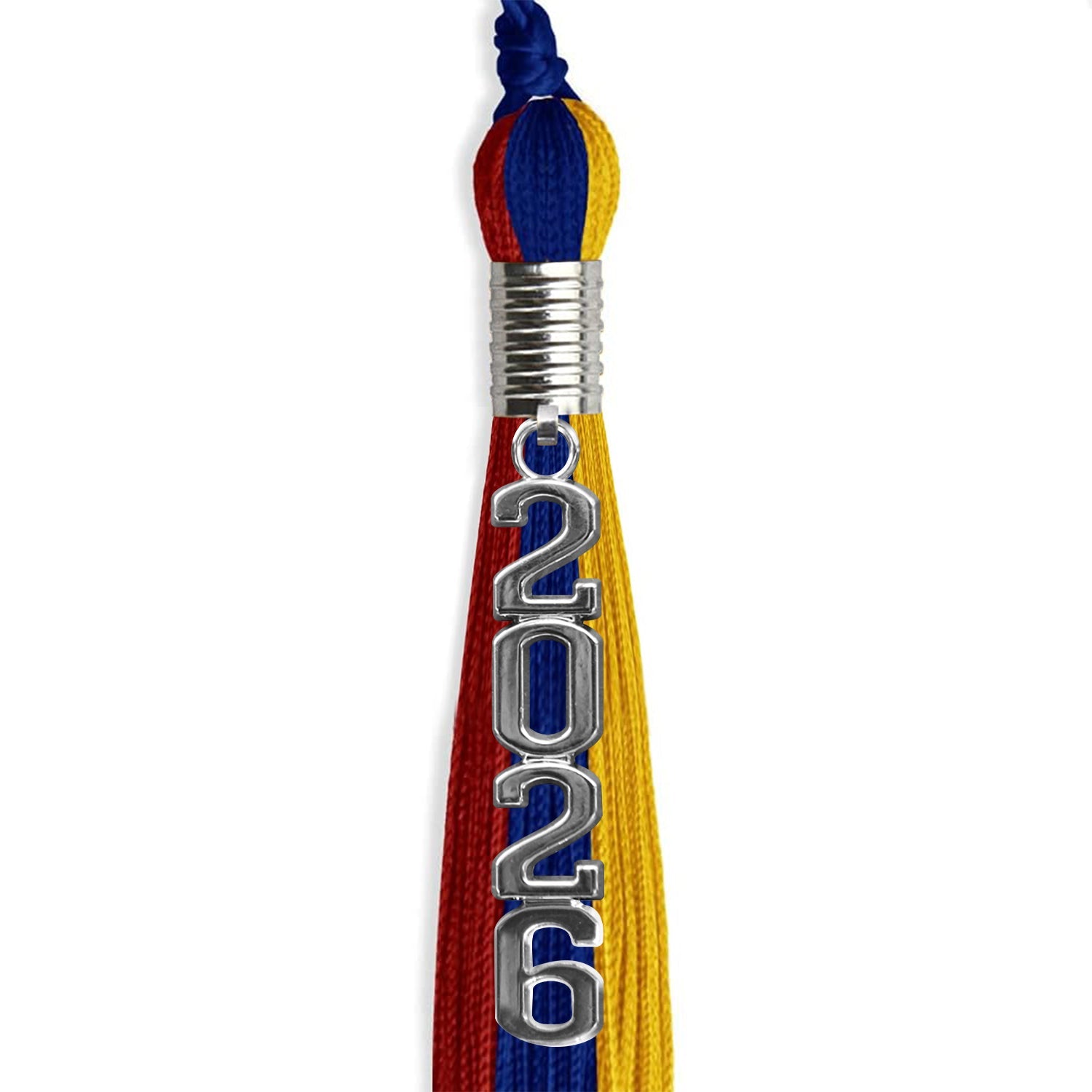 Triple Color Graduation Tassels