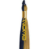 Dark Navy Blue/Antique Gold Graduation Tassel with Gold Stacked Date Drop by Wholesale Grad Supply