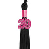 Black Graduation Tassel with Pink Bling Charm by Wholesale Grad Supply