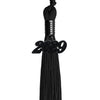 Black Graduation Tassel with Black Date Drop by Wholesale Grad Supply