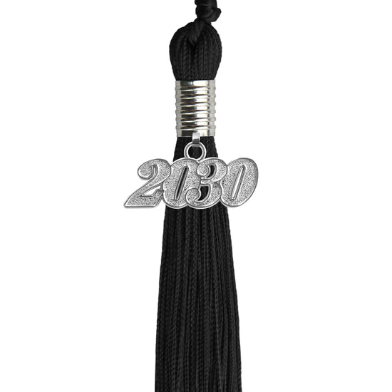 Black graduation tassel 2030 secondary
