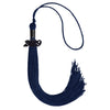 Navy Blue Graduation Tassel with Black Date Drop by Wholesale Grad Supply