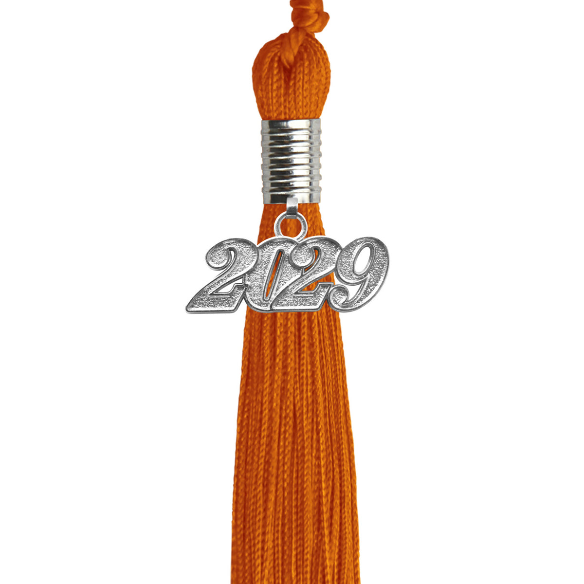 Orange graduation tassel 2029 secondary
