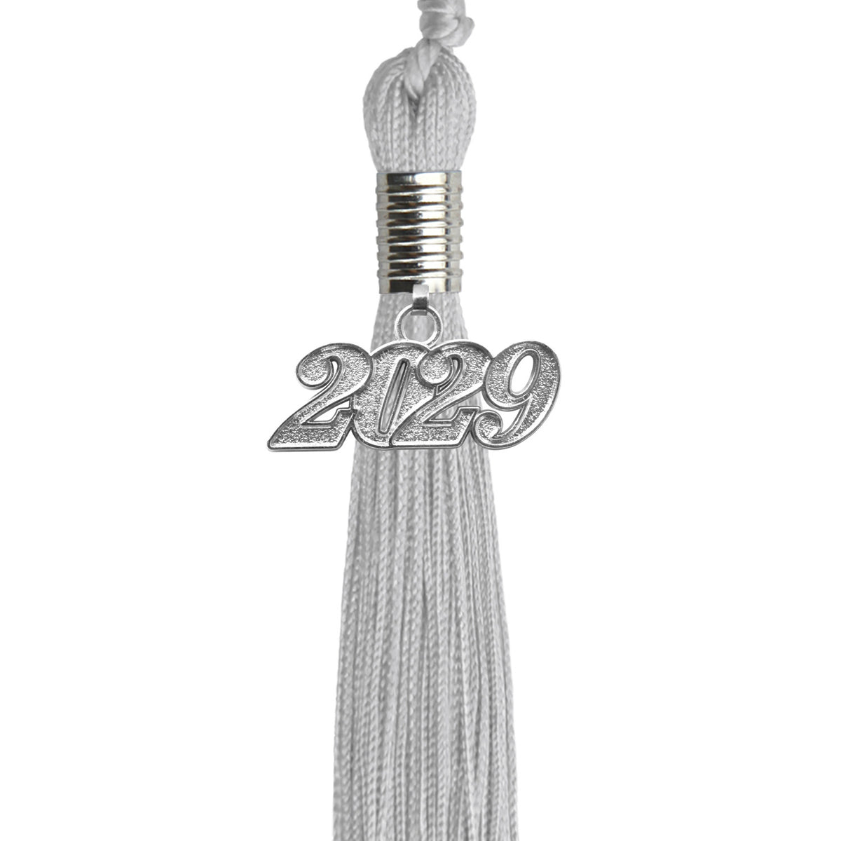 Silver graduation tassel 2029 secondary