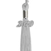 Silver graduation tassel 2030 secondary