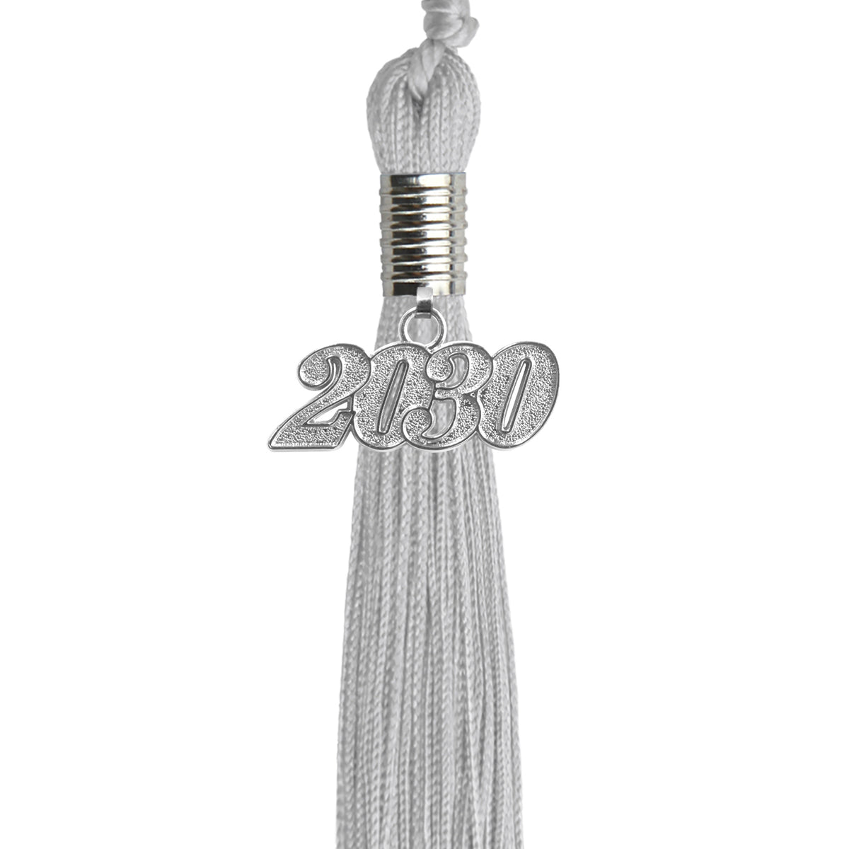 Silver graduation tassel 2030 secondary