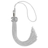 Silver Graduation Tassel with Silver Bling Charm 2030