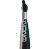 Black/Teal/Grey Graduation Tassel with Silver Stacked Date Drop by Wholesale Grad Supply
