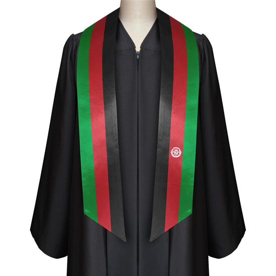 Afghanistan International Graduation Stole/Sash Study Abroad Graduate by Wholesale Grad Supply