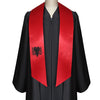 Albania International Graduation Stole/Sash Study Abroad Graduate by Wholesale Grad Supply