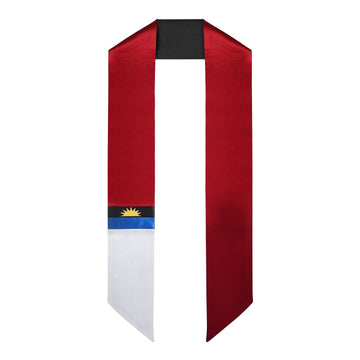 Antigua and Barbuda International Graduation Stole/Sash Study Abroad Graduate by Wholesale Grad Supply