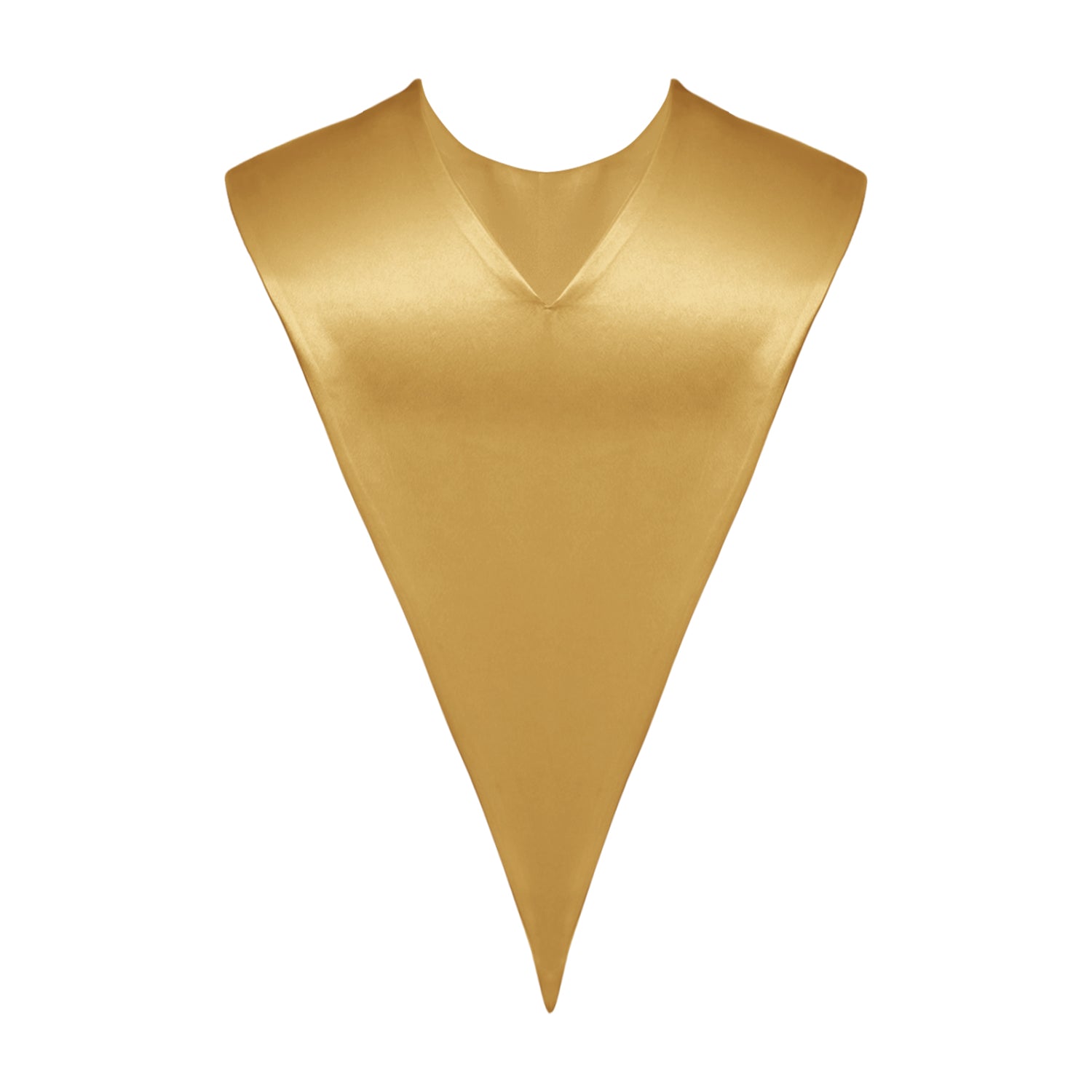 Antique Gold Graduation V-Stole by Wholesale Grad Supply
