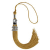 Antique Gold Tassel with Photo Frame Charm and Bling Charm by Wholesale Grad Supply