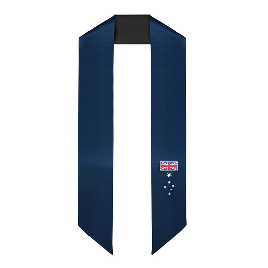 Australia International Graduation Stole/Sash Study Abroad Graduate by Wholesale Grad Supply