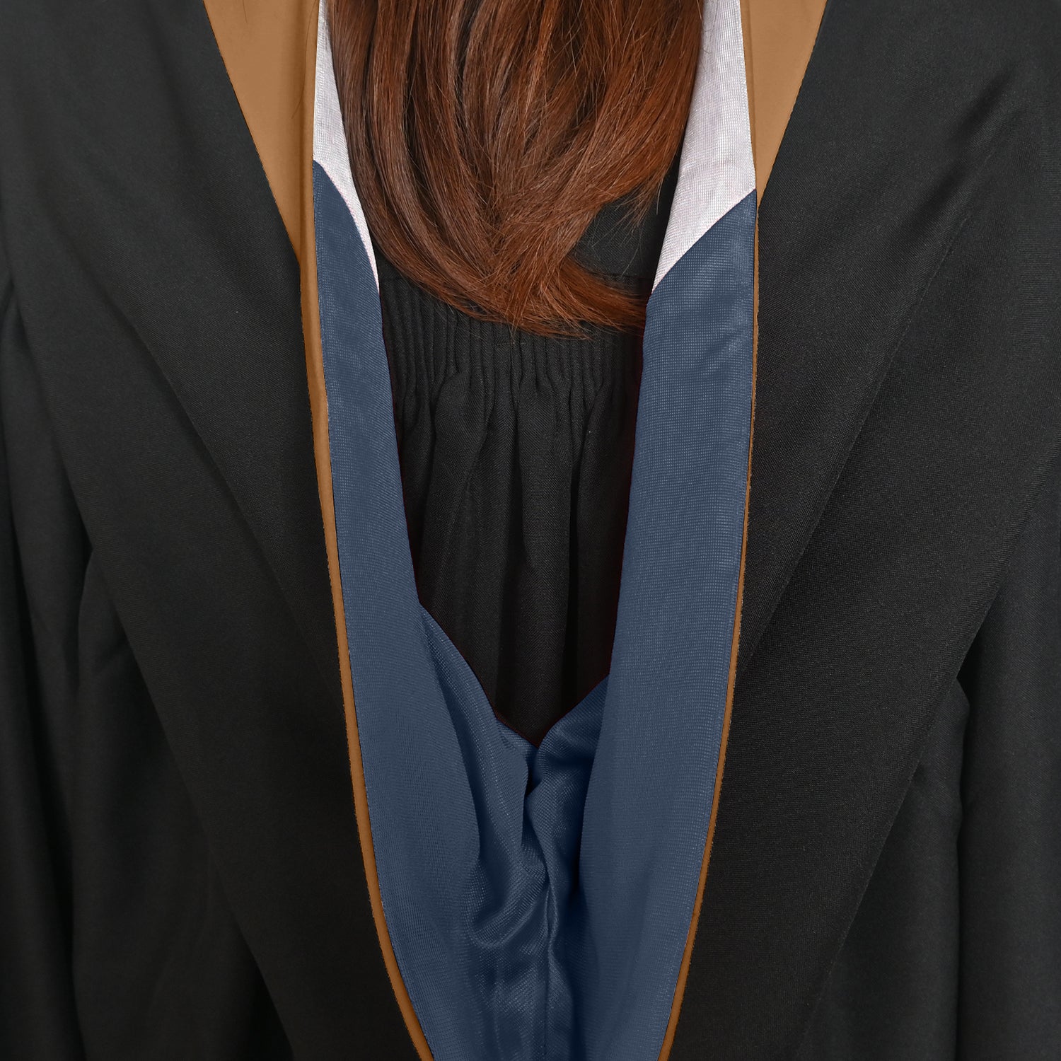 Bachelors Hood For Business, Accounting, Commerce, Industrial, Labor Relations - Drab/Navy/White by Wholesale Grad Supply