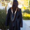 Bachelors Hood For Business, Accounting, Commerce, Industrial, Labor Relations - Drab/Navy/White by Wholesale Grad Supply