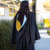 Bachelors Hood For Education, Counseling & Guidance, Arts in Education - Light Blue/Gold/Black by Wholesale Grad Supply