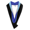 Bachelors Hood For Education, Counseling & Guidance, Arts in Education - Light Blue/Royal Blue/White by Wholesale Grad Supply