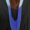 Bachelors Hood For Education, Counseling & Guidance, Arts in Education - Light Blue/Royal Blue/White by Wholesale Grad Supply