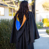 Bachelors Hood For Engineering, Civil Engineering - Orange/Royal Blue/Gold by Wholesale Grad Supply