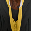 Bachelors Hood For Science, Mathematics, Political Science - Gold/Gold/White by Wholesale Grad Supply