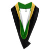 Bachelors Hood For Science, Mathematics, Political Science - Gold/Green/White by Wholesale Grad Supply