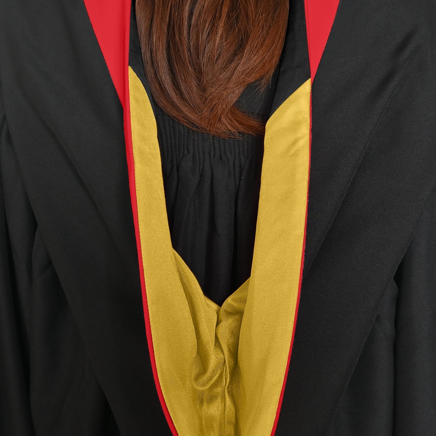 Bachelors Hood For Theology, Divinity, Canon Law, Sacred Theology - Scarlet/Gold/Black by Wholesale Grad Supply