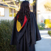 Bachelors Hood For Theology, Divinity, Canon Law, Sacred Theology - Scarlet/Gold/Black by Wholesale Grad Supply