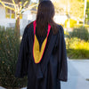 Bachelors Hood For Theology, Divinity, Canon Law, Sacred Theology - Scarlet/Gold/Black by Wholesale Grad Supply