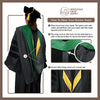 Doctoral Hood For Philosophy - Dark Blue/Gold/Royal Blue by Wholesale Grad Supply