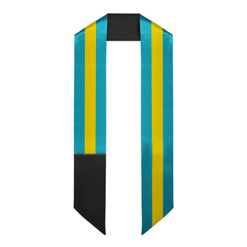 Bahamas International Graduation Stole/Sash Study Abroad Graduate by Wholesale Grad Supply