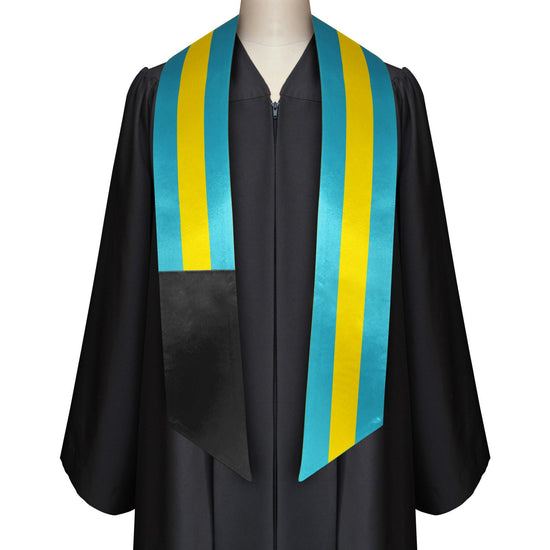 Bahamas International Graduation Stole/Sash Study Abroad Graduate by Wholesale Grad Supply