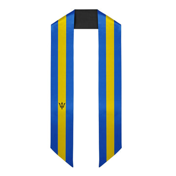Barbados International Graduation Stole/Sash Study Abroad Graduate by Wholesale Grad Supply