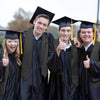 Black Graduation Stole by Wholesale Grad Supply