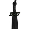 Black Graduation Tassel with Black Bling Charm by Wholesale Grad Supply