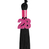 Black Graduation Tassel with Pink Bling Charm by Wholesale Grad Supply