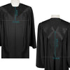 Black Graduation V-Stole by Wholesale Grad Supply