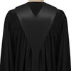 Black Graduation V-Stole by Wholesale Grad Supply