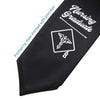 Black Nursing Graduate Stole/Sash with Classic Tips by Wholesale Grad Supply
