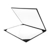 Black Plain Diploma Cover for 8.5" x 11" diploma by Wholesale Grad Supply