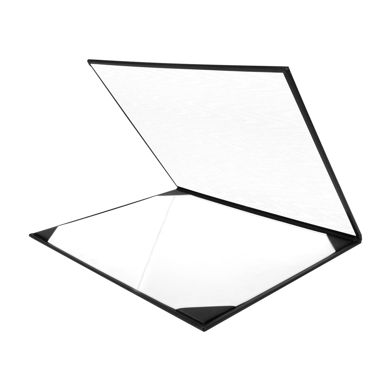 Black Plain Diploma Cover for 8.5" x 11" diploma by Wholesale Grad Supply