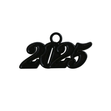 Black Tassel Date Charm Year 2025 by Wholesale Grad Supply