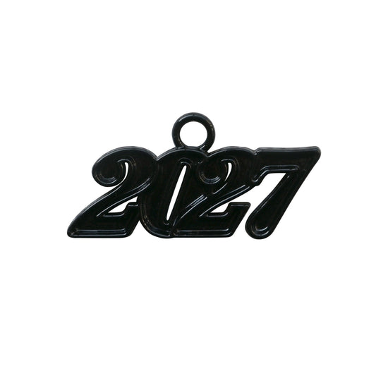 Black Tassel Date Charm Year 2027 by Wholesale Grad Supply