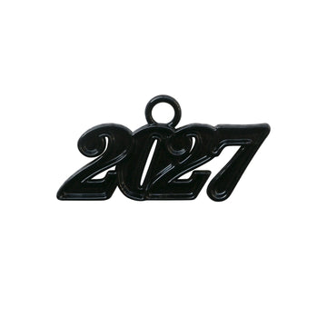 Black Tassel Date Charm Year 2027 by Wholesale Grad Supply