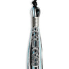 Black/Light Blue/White Mixed Color Graduation Tassel with Silver Stacked Date Drop by Wholesale Grad Supply