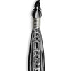 Black/Silver Mixed Color Graduation Tassel with Stacked Silver Date Drop by Wholesale Grad Supply