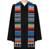 Blue Mexican Hispanic Serape Graduation Stole by Wholesale Grad Supply