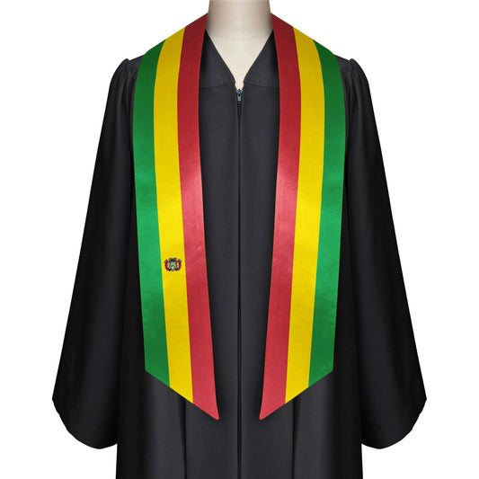 Boliva International Graduation Stole/Sash Study Abroad Graduate by Wholesale Grad Supply