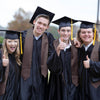 Brown Graduation Stole by Wholesale Grad Supply