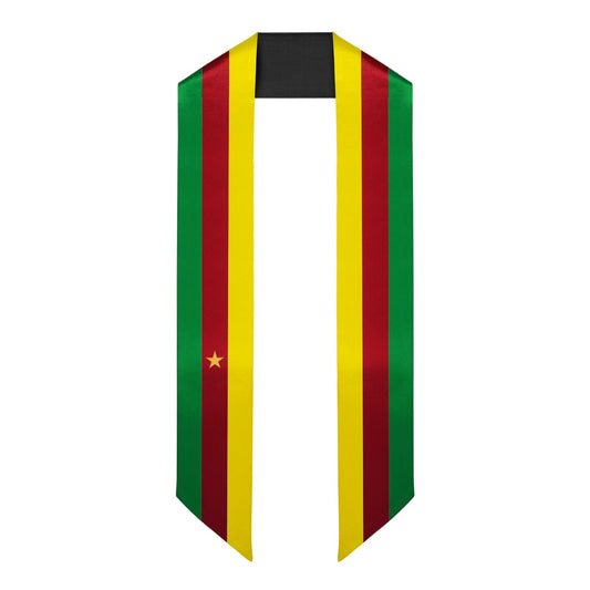 Cameroon International Graduation Stole/Sash Study Abroad Graduate by Wholesale Grad Supply